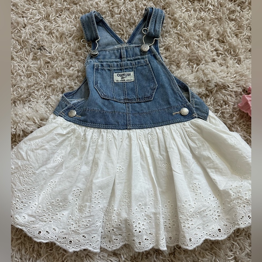 Osh kosh overall dress 18 month